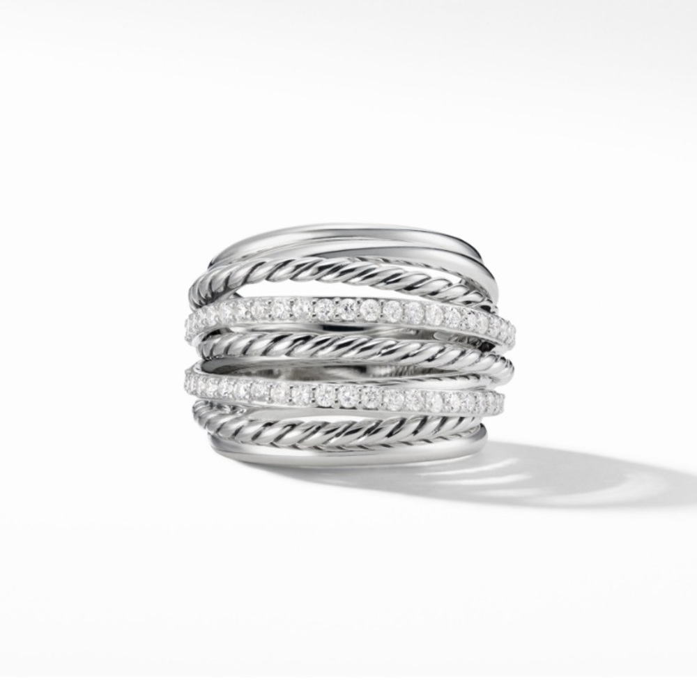 David Yurman Crossover Dome Ring -RETIRED